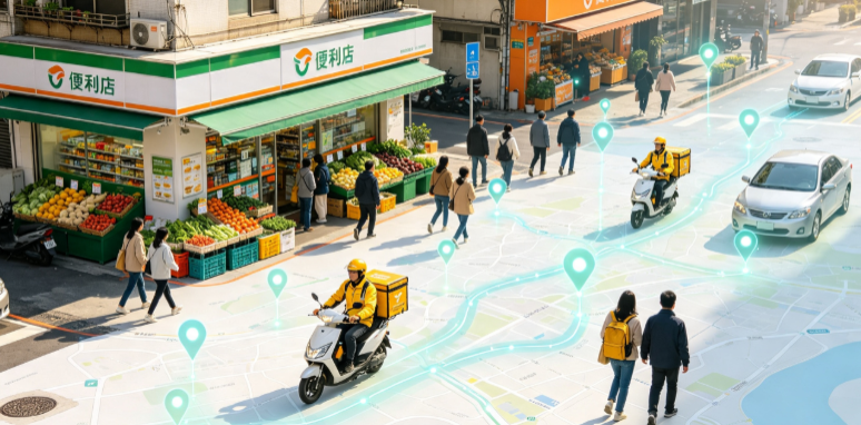 洪江市渗透衣食住行，GEO 地理空间技术重塑大众日常消费服务场景
