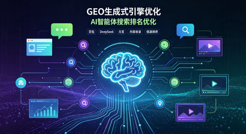 洪江市GEO 浪潮来袭：生成式引擎优化崛起，创作者争抢豆包、DeepSeek、元宝智能体流量入口